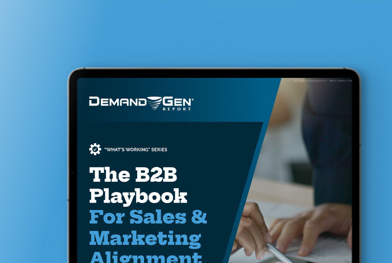 Demand Gen Report The Ultimate Guide To Sales & Marketing Alignment Landing Page fetured image