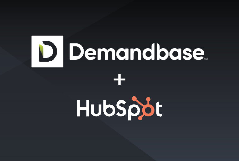 Featured Image Demandbase and Hubspot Blog Post Graphic